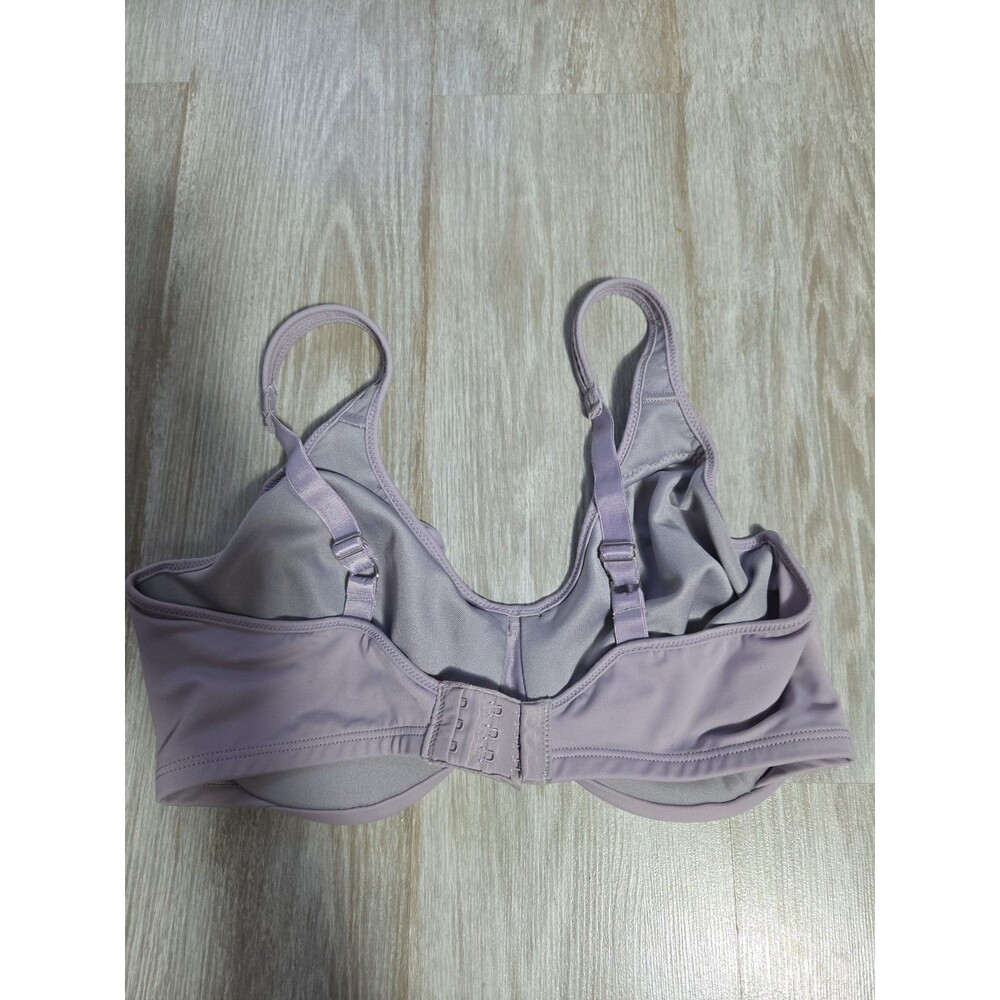 Bali Comfort Revolution Underwire Bra 36DD Purple Full Coverage Everyday EUC - Picture 3 of 6